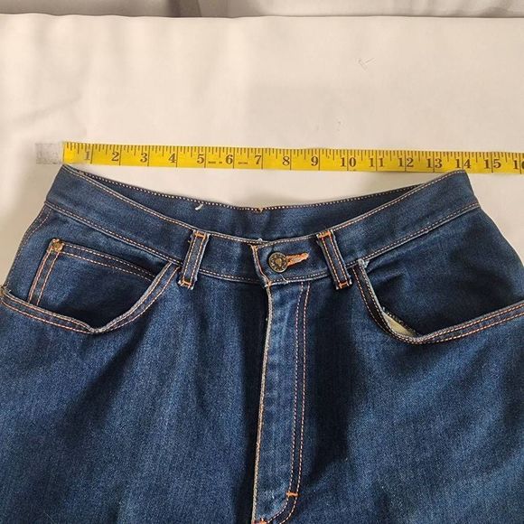 Gitano Vintage 80's Highrise Denim Jeans Size 16(10) - Picture 11 of 12